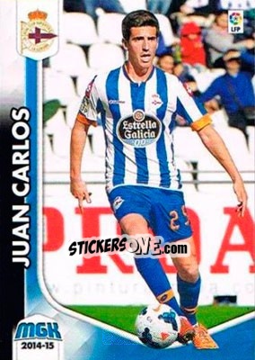 Cromo Juan Carlos - Liga BBVA 2014-2015. Megacracks - Panini