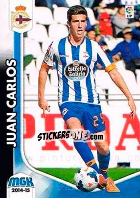 Figurina Juan Carlos - Liga BBVA 2014-2015. Megacracks - Panini