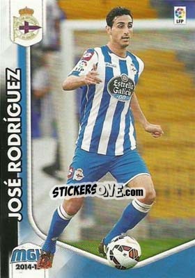 Cromo José Rodríguez - Liga BBVA 2014-2015. Megacracks - Panini