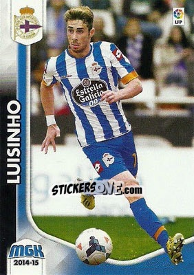 Sticker Luisinho - Liga BBVA 2014-2015. Megacracks - Panini