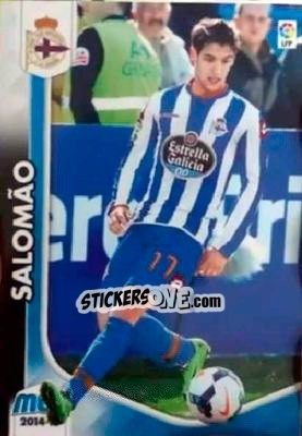 Figurina Salomao - Liga BBVA 2014-2015. Megacracks - Panini