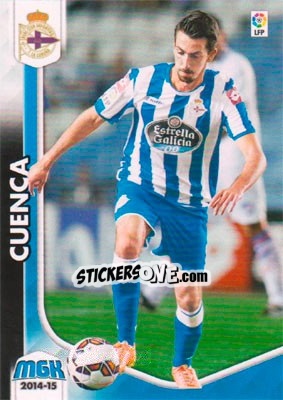 Cromo Cuenca - Liga BBVA 2014-2015. Megacracks n. 123 - Panini