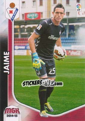 Sticker Jaime - Liga BBVA 2014-2015. Megacracks n. 128bis - Panini