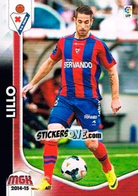 Cromo Lillo - Liga BBVA 2014-2015. Megacracks - Panini