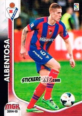 Cromo Albentosa - Liga BBVA 2014-2015. Megacracks - Panini