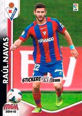 Sticker Raúl Navas - Liga BBVA 2014-2015. Megacracks n. 132 - Panini