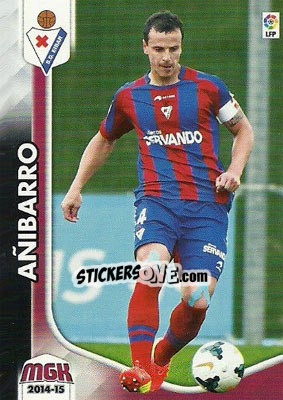 Sticker Añibarro - Liga BBVA 2014-2015. Megacracks - Panini