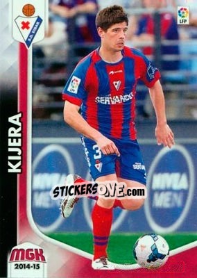 Figurina Kijera - Liga BBVA 2014-2015. Megacracks - Panini