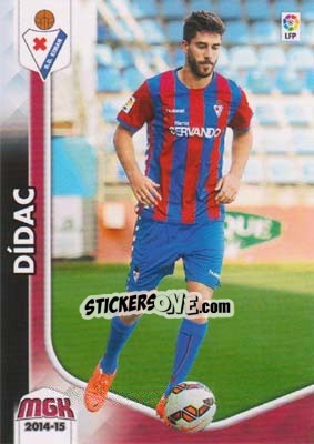 Sticker Dídac - Liga BBVA 2014-2015. Megacracks n. 134bis - Panini