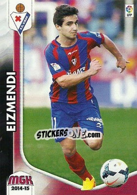 Sticker Eizmendi - Liga BBVA 2014-2015. Megacracks - Panini