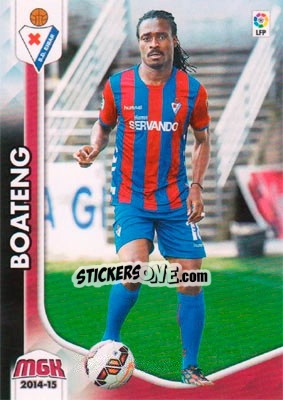 Sticker Derek Boateng - Liga BBVA 2014-2015. Megacracks n. 138bis - Panini