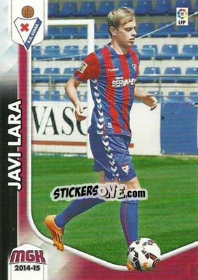 Sticker Javi Lara - Liga BBVA 2014-2015. Megacracks n. 140 - Panini