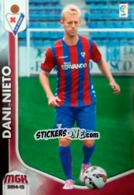 Cromo Dani Nieto - Liga BBVA 2014-2015. Megacracks - Panini