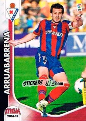 Cromo Arruabarrena - Liga BBVA 2014-2015. Megacracks - Panini