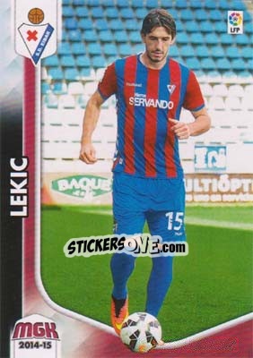 Sticker Lekic - Liga BBVA 2014-2015. Megacracks - Panini