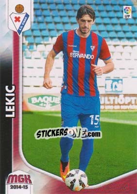 Sticker Lekic - Liga BBVA 2014-2015. Megacracks n. 144bis - Panini