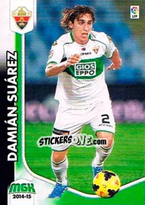 Figurina Damián Suárez - Liga BBVA 2014-2015. Megacracks - Panini