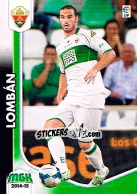 Sticker Lombán - Liga BBVA 2014-2015. Megacracks n. 148 - Panini