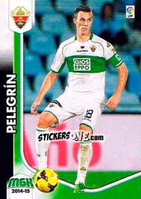 Sticker Pelegrin - Liga BBVA 2014-2015. Megacracks - Panini
