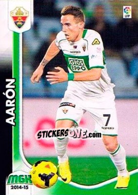 Sticker Aaron - Liga BBVA 2014-2015. Megacracks n. 157 - Panini