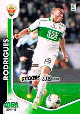 Cromo Rodrigues - Liga BBVA 2014-2015. Megacracks - Panini