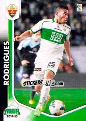 Sticker Rodrigues - Liga BBVA 2014-2015. Megacracks n. 159 - Panini
