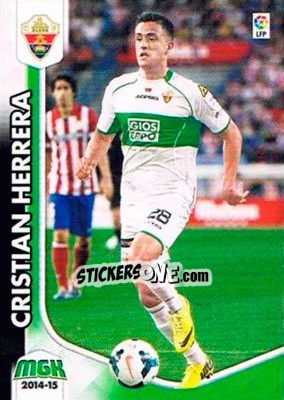 Sticker Cristian Herrera - Liga BBVA 2014-2015. Megacracks n. 161 - Panini
