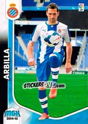 Sticker Arbilla - Liga BBVA 2014-2015. Megacracks n. 166 - Panini