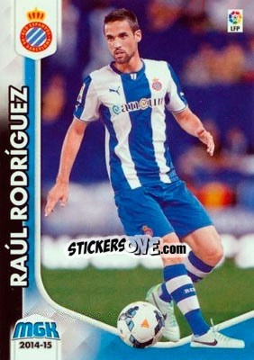 Figurina Raúl Rodríguez - Liga BBVA 2014-2015. Megacracks - Panini