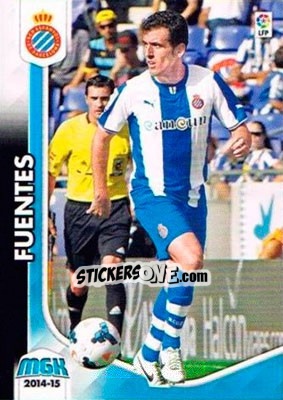 Sticker Fuentes - Liga BBVA 2014-2015. Megacracks n. 170 - Panini