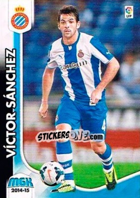 Figurina Víctor Sánchez - Liga BBVA 2014-2015. Megacracks - Panini
