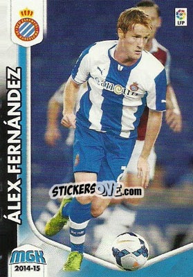 Sticker Álex Fernández - Liga BBVA 2014-2015. Megacracks n. 175 - Panini