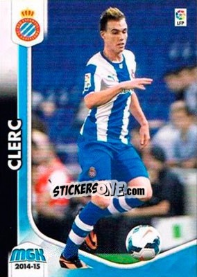 Cromo Clerc - Liga BBVA 2014-2015. Megacracks n. 176 - Panini