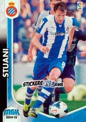 Sticker Stuani - Liga BBVA 2014-2015. Megacracks n. 178 - Panini