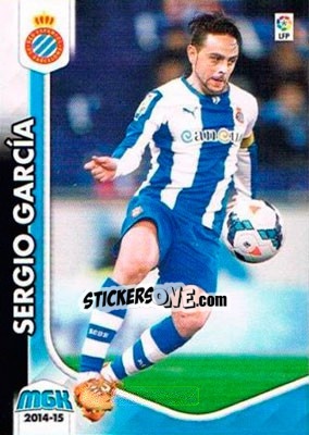 Cromo Sergio García - Liga BBVA 2014-2015. Megacracks - Panini