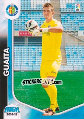 Sticker Guaita - Liga BBVA 2014-2015. Megacracks - Panini