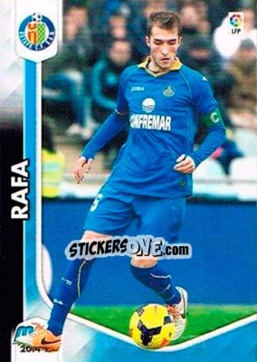 Sticker Rafa - Liga BBVA 2014-2015. Megacracks n. 185 - Panini