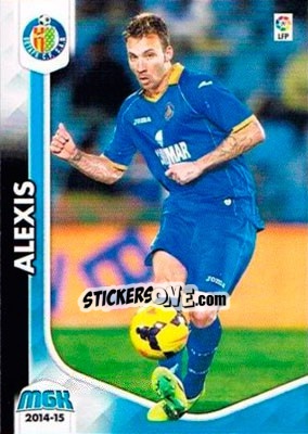 Sticker Alexis - Liga BBVA 2014-2015. Megacracks - Panini