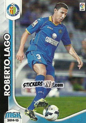 Sticker Roberto Lago - Liga BBVA 2014-2015. Megacracks - Panini