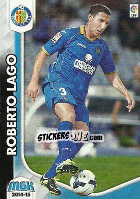 Sticker Roberto Lago - Liga BBVA 2014-2015. Megacracks n. 189 - Panini