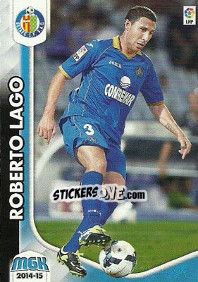 Cromo Roberto Lago - Liga BBVA 2014-2015. Megacracks - Panini