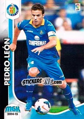 Cromo Pedro León - Liga BBVA 2014-2015. Megacracks - Panini