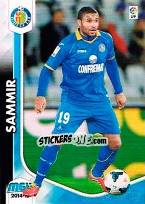 Cromo Sammir - Liga BBVA 2014-2015. Megacracks - Panini