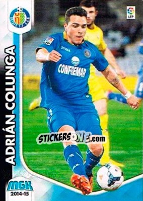 Sticker Adrián Colunga - Liga BBVA 2014-2015. Megacracks - Panini