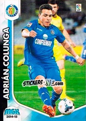 Sticker Adrián Colunga - Liga BBVA 2014-2015. Megacracks n. 197 - Panini