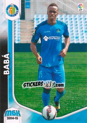 Sticker Babá - Liga BBVA 2014-2015. Megacracks n. 197bis - Panini