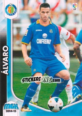 Sticker Álvaro - Liga BBVA 2014-2015. Megacracks n. 198bis - Panini