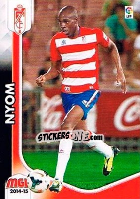 Sticker Nyom - Liga BBVA 2014-2015. Megacracks n. 201 - Panini