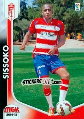 Sticker Sissoko - Liga BBVA 2014-2015. Megacracks n. 206 - Panini