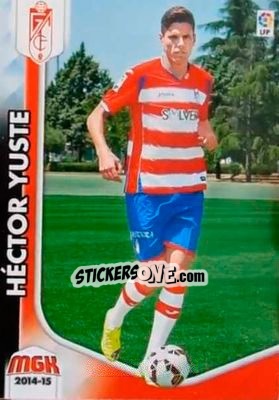 Cromo Héctor Yuste - Liga BBVA 2014-2015. Megacracks - Panini